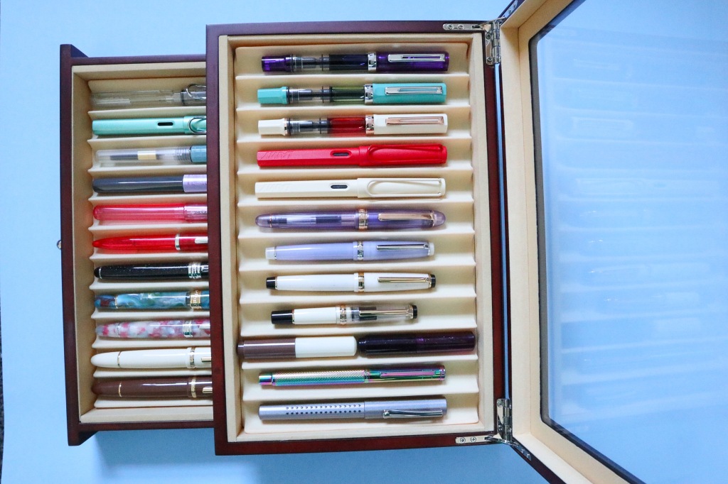 How do you store your fountain pens?